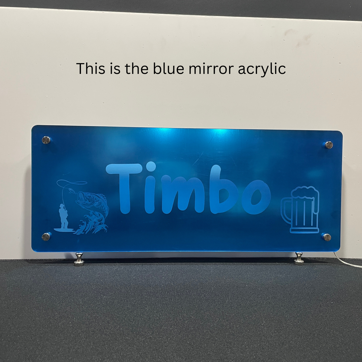 Mirror name light
