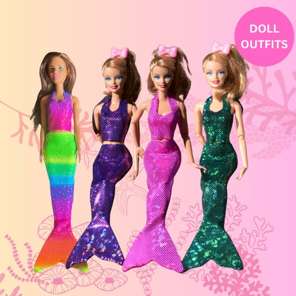 Doll mermaid tails Brisbane Australia