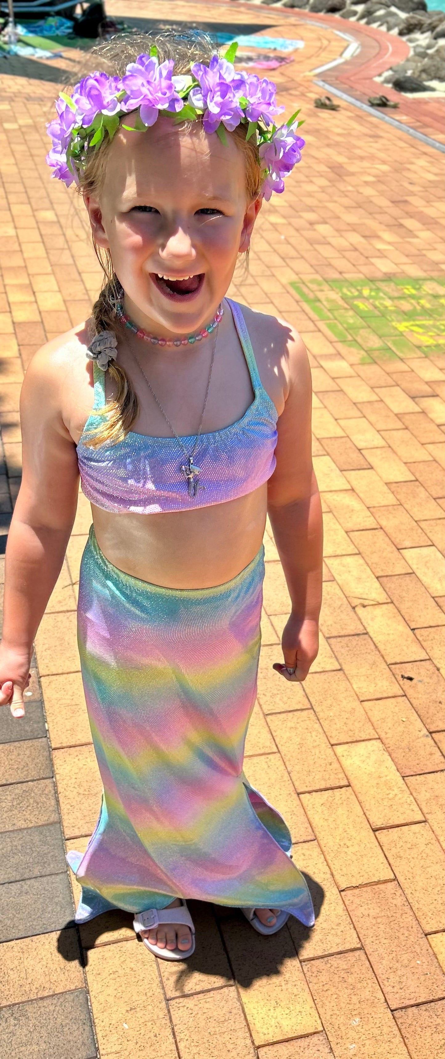 Walkable Full Mermaid Outfit