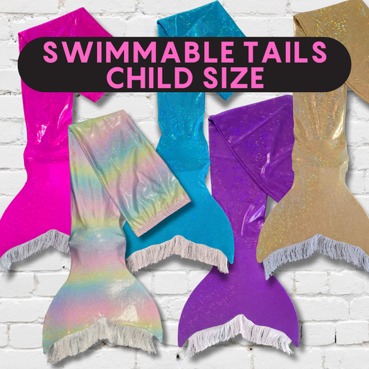 Swimmable Mermaid Tail (Child size)