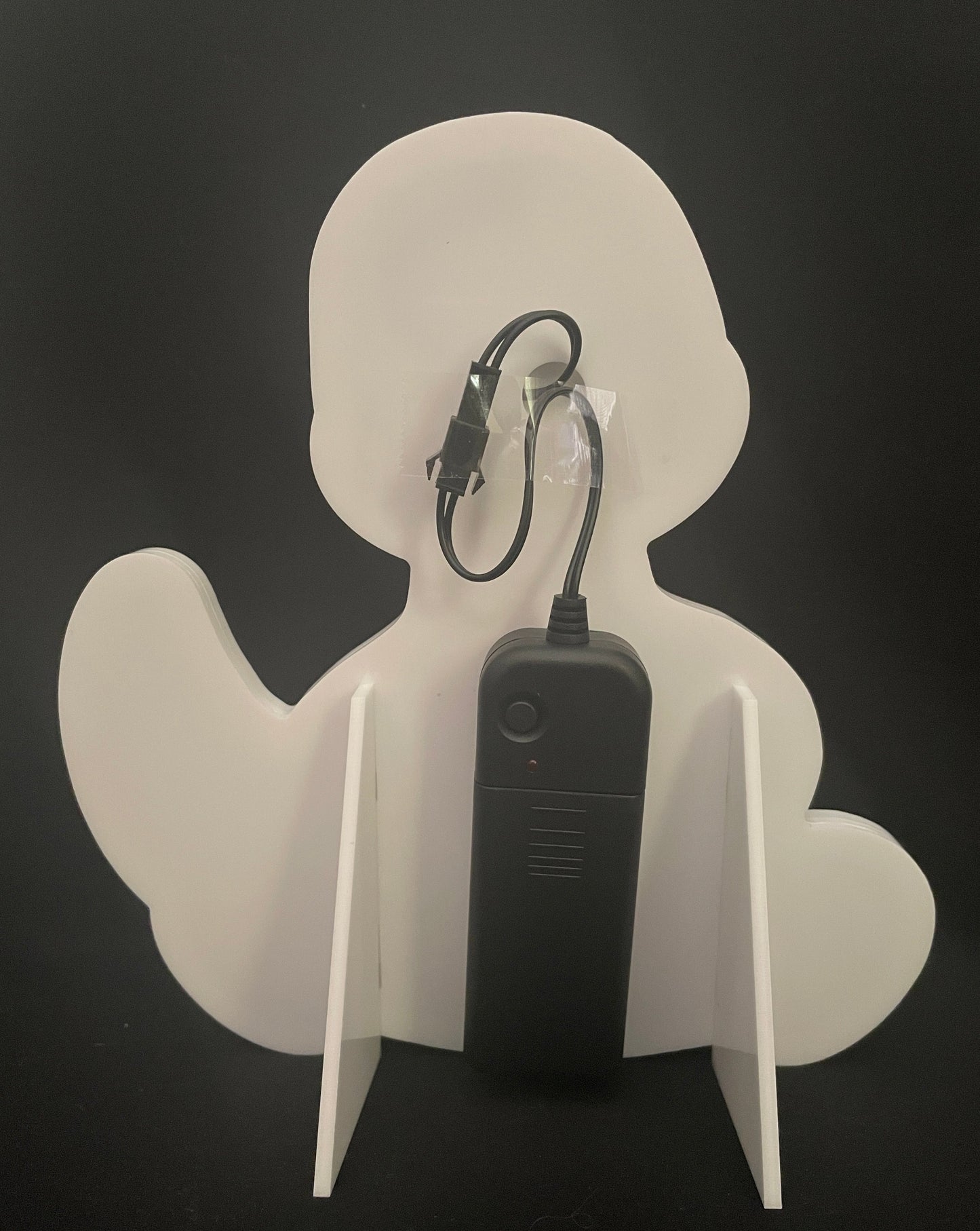 Baby dinosaur neon light with battery pack