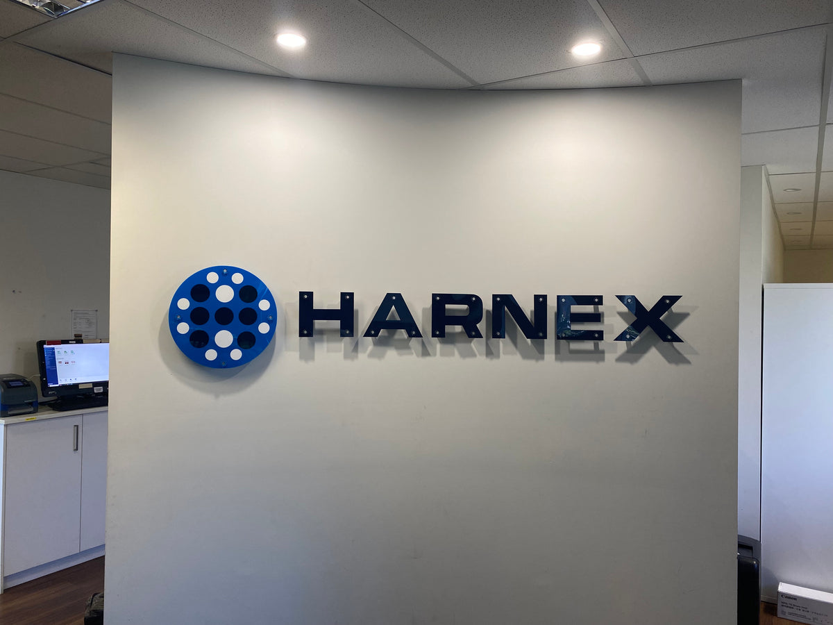 Company signs
