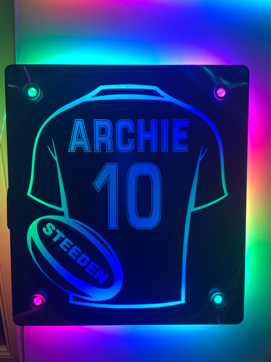Sports Jersey name light