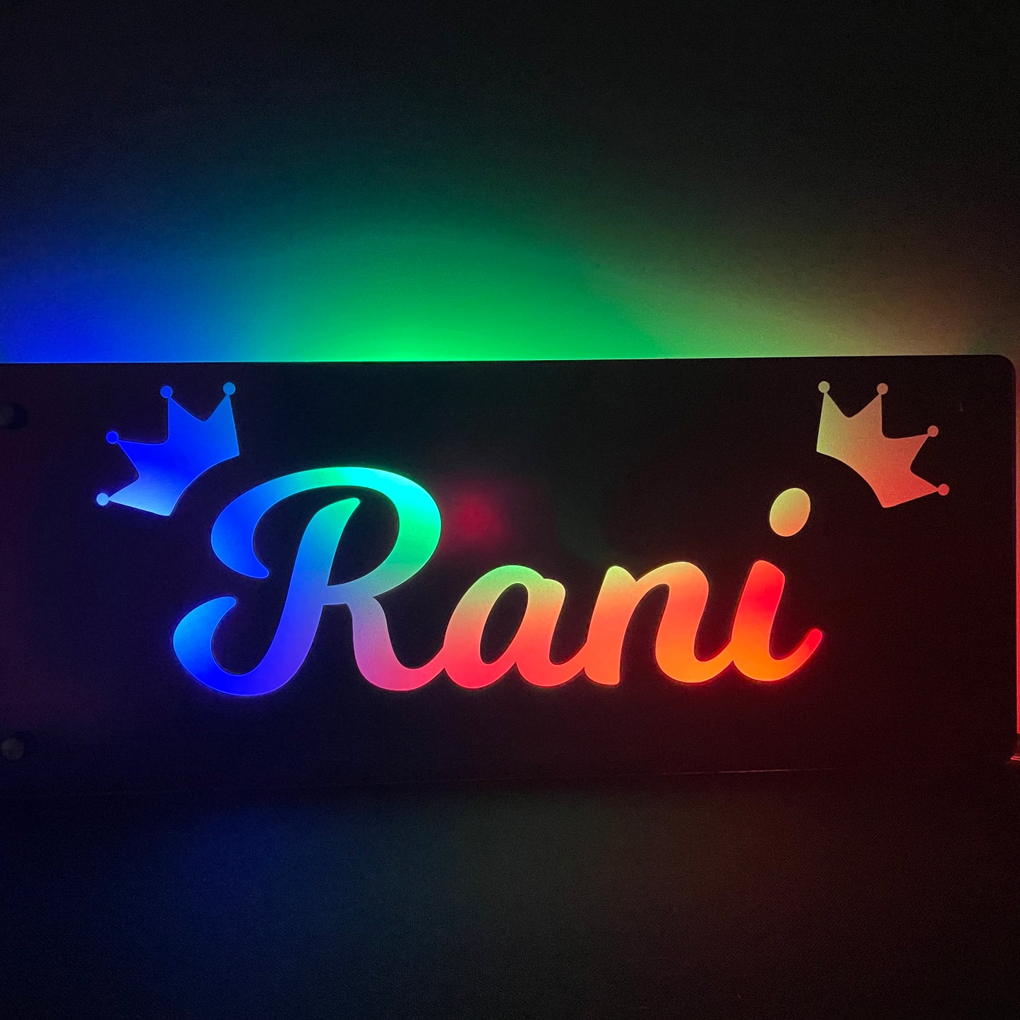 Mirror name light