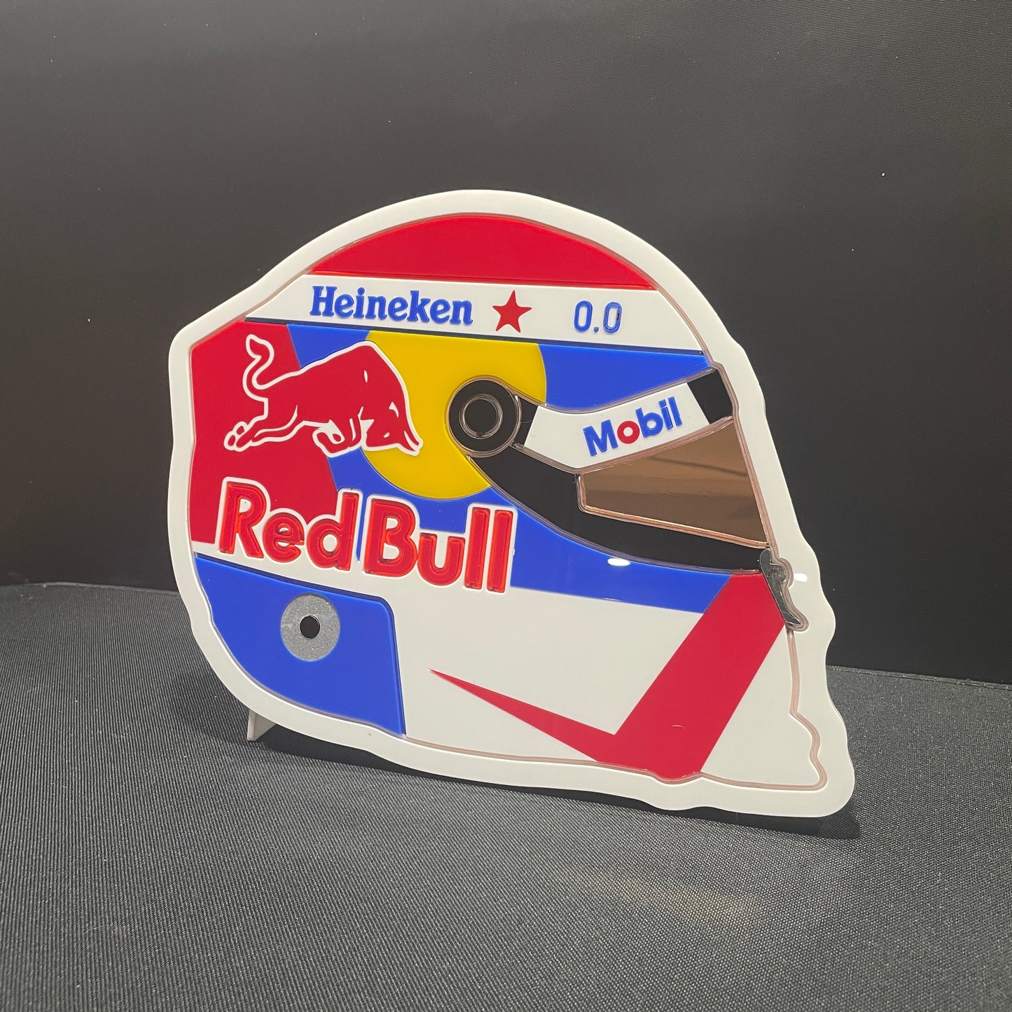 Racing Helmet neon light