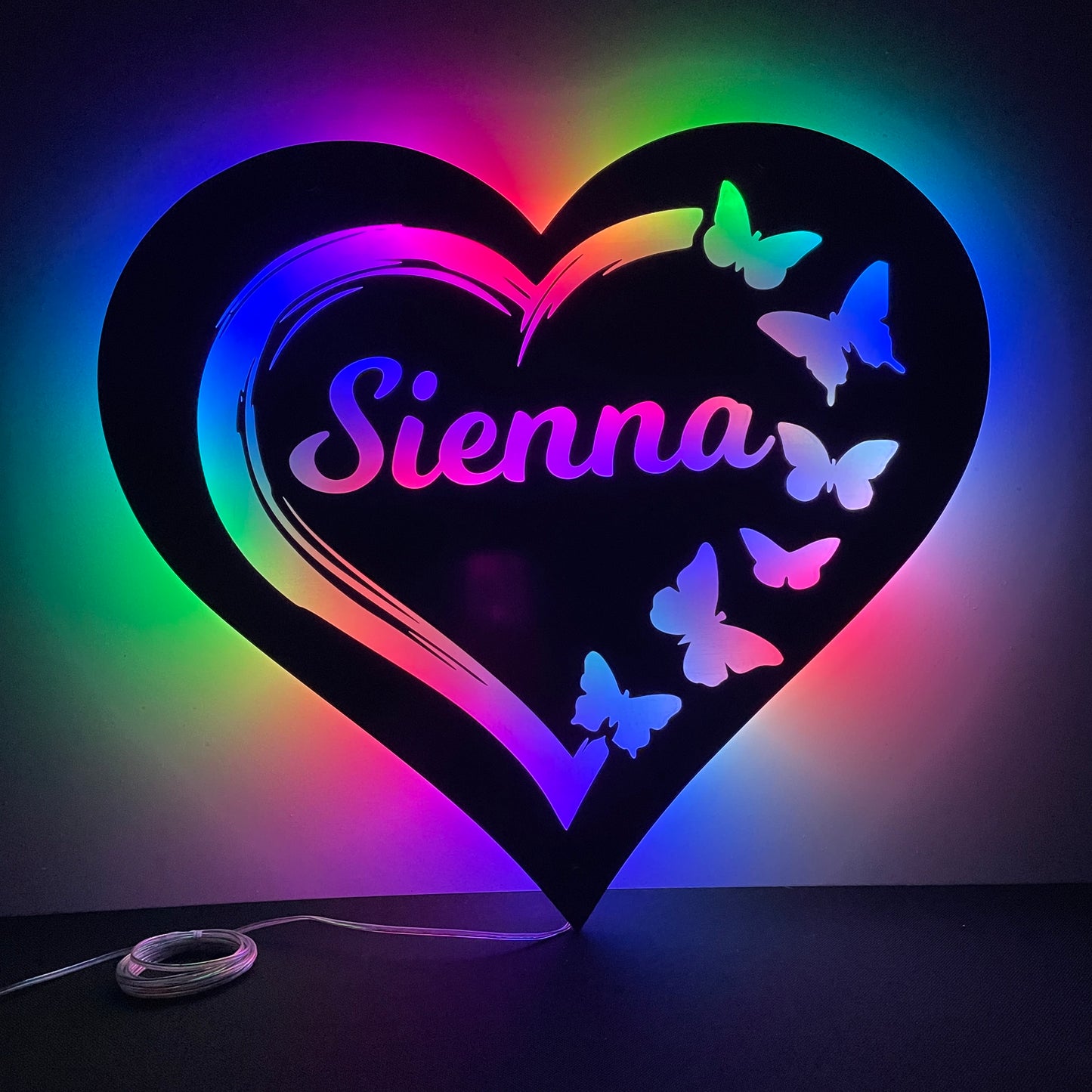 Mirror name light
