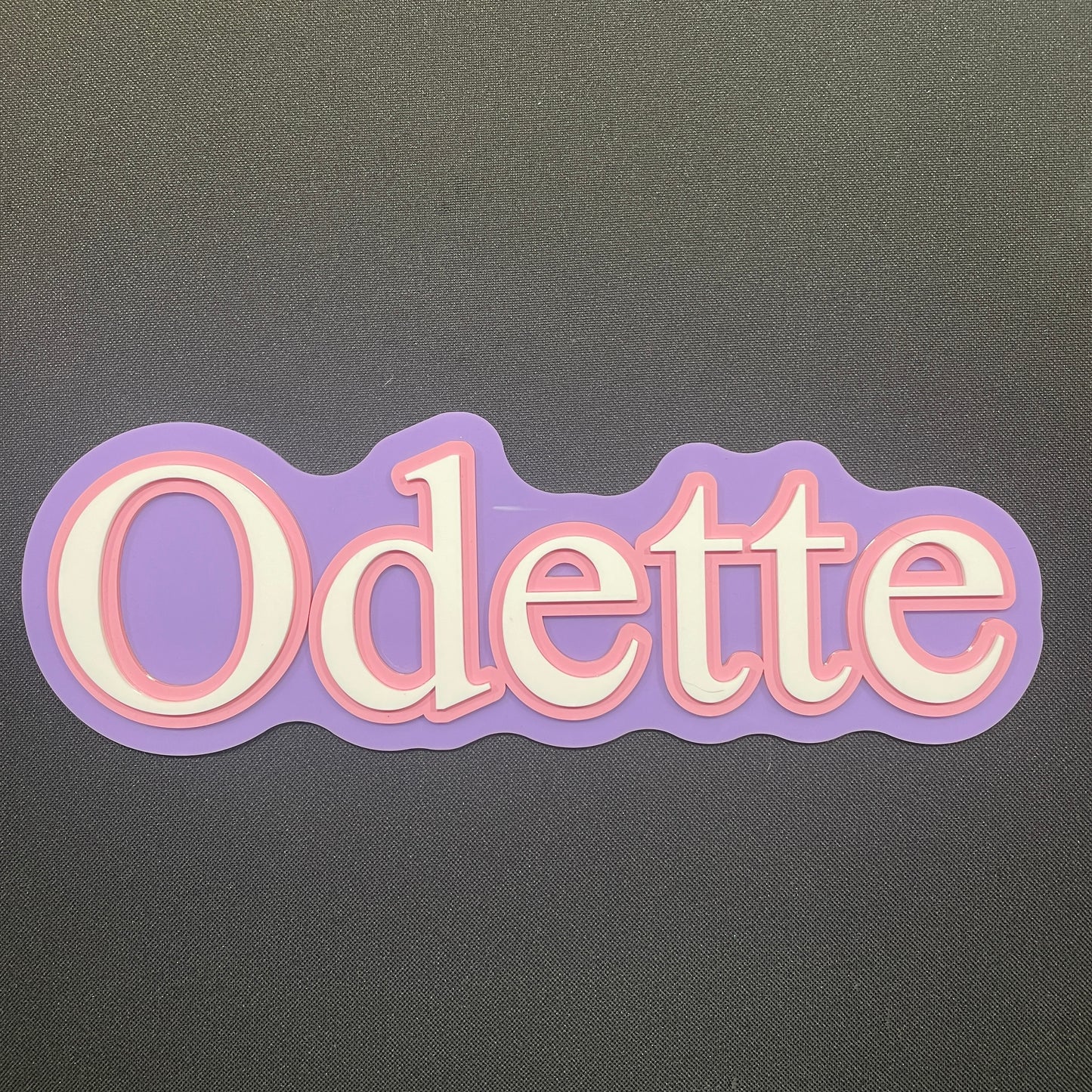 3D Name Plaque