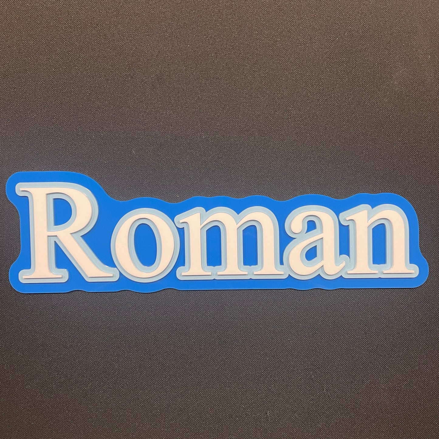 3D Name Plaque