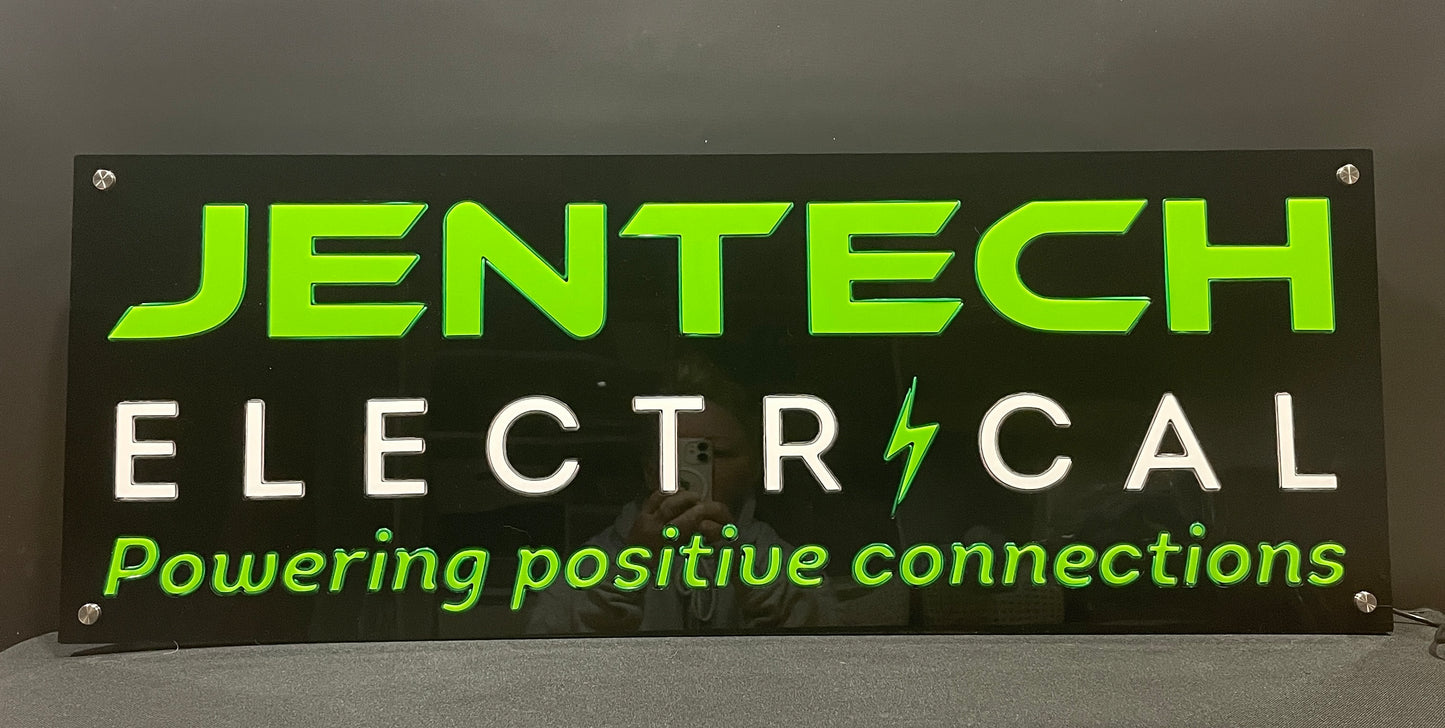 Company signs