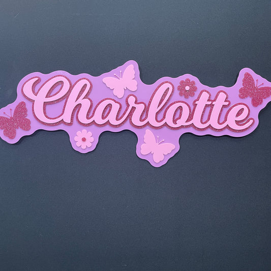 3D Name Plaque